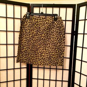 Tiger print skirt !